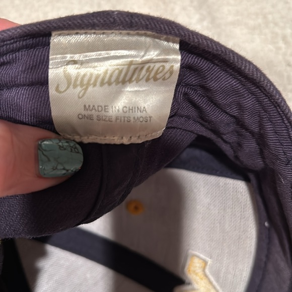 4/$20 West Virginia Mountaineer licensed hat! Adjustable band in back - Picture 3 of 4